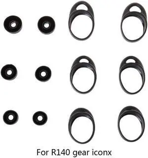 Washable Silicone Sleeve Earbuds Ear Buds Tips for Gear iConX SM-R1 Earphone Repair Parts Spare Parts