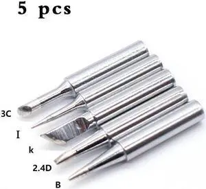Electric Soldering Iron Tip For Iron Soldering 936 Internal Hot Test Head(Set of 5)