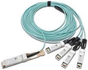 10GB-4-F01-QSFP Compatible 40G QSFP+ to 4x10G SFP+ Breakout Active Optical Cable AOC cable Best price