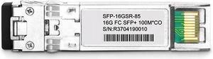 Compatible HPE QK724A 16G Fiber Channel SFP+ 850nm 100m DOM Transceiver Module, Compatible Juniper Brocade