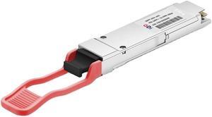 SFP LC Connector QSFP+-40G-ER4 Optical Transceiver FTTH 40km SMF ER4 1310nm QSFP+