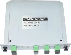 3 channel Mux Demux 3CH 1490/1510/1550nm SC/UPC with Plastic box, Single Fiber