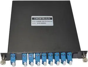 Passive products Single fiber 8CH Filters 8 channel Mux Demux 1270~1470nm LGX package