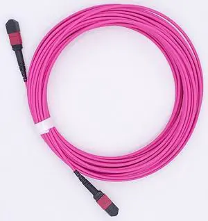 High Density Fiber Optic Om4 12 Core Mtp Connector Trunk Cable Singlemode MM Patch Cord