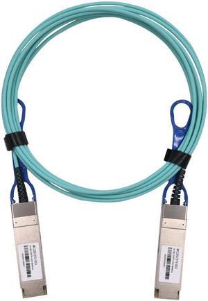 High speed 56G QSFP+ AOC Cable 3M InfiniBand Active Optical Cable Compatible Mellanox MC220731V-003