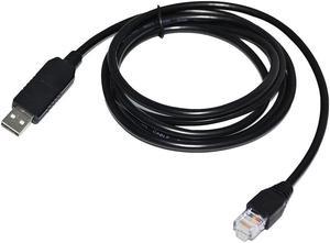 FT232RL RS485 USB TO RJ45 CONVERTER MASTER/ HOST SLAVE COMPUTER SERIAL COMMUNICATION CABLE FOR PC TO PROGRAMMING KABLE (RJ45 P7-A P8-B)
Cable length:5M