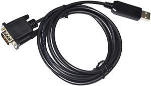 SMART UPS UPSILON 2000 CONSOLE DEBUG CABLE, USB TO DB9 D-SUB 9-PIN MALE ADAPTER RS232 SERIAL COMMUNICATION KABLE (FT232RL Chip)
Cable length:3m