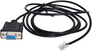 DB9 D-SUB 9 PIN RS232 TO RJ11 RJ12 6P4C ADAPTER PC TO HBX HANDBOX CONSOLE CONTROL CABLE FOR MEADE LX200GPS I/O HC HAND CONTROL 5M Length