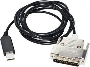 FT232RL CHIP USB TO D-SUB 25PIN DB25 MALE RS232 CONVERTER SERIAL CNC PROGRAMMING CABLE FOR ROLAND XY-RS-34 (FT232RL Chip)
Cable length:(1.8m)