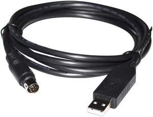 FT232RL USB TO MINI DIN 8 PIN MD8 MALE ADAPTER RS232 SERIAL COMMUNICATION CABLE FOR MUSIC SEQUENCER HOST PORT TO PC