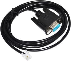 RS232 DB9 TO RJ9 RJ11 4P4C MEADE 505 497 LXD55 HC HAND CONTROLLER CABLE FOR PC TO MEADE AUTOSTAR AUDIO STAR MOUNT UPGRADE KABLE 5M Length