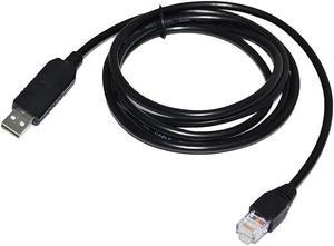 FT232RL CHIP USB TO RJ45 RS232/RS485 CONVERTER SERIAL COMMUNICATION CABLE FOR TDK-Lambda GENESYS SERIES POWER SUPPLY TO PC (RS485 SIGNAL)
Cable length:5M