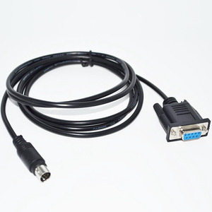 DB9#2 RS232 DB9 Female To Stereo 2.5mm Plug Cable Gluco Meter Radio Programming Cable DB9#3 2.5mm 3P Male Jack