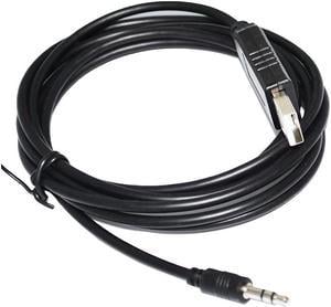 FT232RL USB TO UART TTL 3.3V TRS 3.5MM STEREO AUDIO JACK AJ PLUG PROGRAMMING CABLE COMPATIBLE WITH TTL-232R-3V3-AJ KABLE (TTL3V3 T-TXD R-RXD)
Cable length:(1.8M)