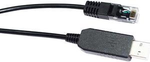 FT232RL CHIP USB TO RJ45 RS485 CONVERTER SERIAL HOST COMMUNICATION CABLE FOR SUNSYNK SUN HYBRID SOLAR MPPT INVERTER TO PC Cable length:(3.6M)
(Black USB Case)