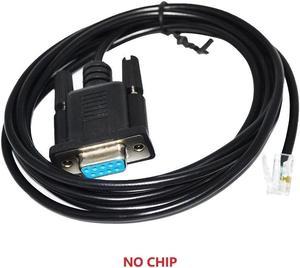 FT232RL USB TO 4-POLE RJ10 RS232 SERIAL COMMUNICATION DEBUG CABLE FOR SCHINDLER ELEVATOR IDD X3 DIAGNOSTICS INTERFACE TO PC Cable length:(1.8M)
(DB9 FEMALE - RJ10)