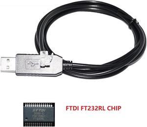 FT232RL USB TO 4-POLE RJ10 RS232 SERIAL COMMUNICATION DEBUG CABLE FOR SCHINDLER ELEVATOR IDD X3 DIAGNOSTICS INTERFACE TO PC Cable length:5M
(USB - RJ10)