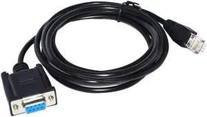 RS232 D-SUB 9 PIN DB9 FEMALE TO RJ45 PLUG CELESTRON TELESCOPE NEXREMOTE CONTROLLER CABLE I/O HC TO CONTROL THE TELESCOPE 5M Length