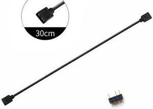 ARGB 5V 3Pin Extension Cable Adapter 30cm 1 To 1 2 3 4 5 12v 4pin RGB Splitter Cable(5V 1 to 1)(12V)
