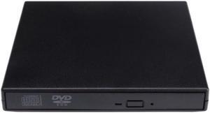 USB 2.0 External CD/DVD ROM Player Optical Drive DVD RW Burner Reader Writer Laptops PC Windows 7/8/10