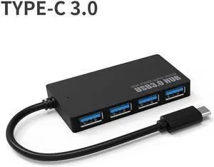 USB Hub USB 3.0 PORT Type C HUB High Speed Data Cable Convertor Adapter Support Multi Systems Plug and Play USB Adapter(Typec 3.0)