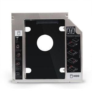 2nd SATA HDD/SSD Optical Bay Caddy Tray For Packard Bell EasyNote TM82 TM86 TV11HC Laptops