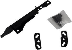 Dual Fans Mount Rack Cooling Heatsink Bracket for Graphics Video Car Mount Dual Cooling Fan Bracket Fan Connectors Screws(12CM)