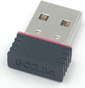 Portable 2.4GHz RTL8188 USB Wireless Wifi Dongle 150Mbps USB WiFi Adapter for PC Laptop Computer(150m)