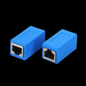 1Pc Color Connector RJ45 Female To Female Network Ethernet LAN Connector Adapter Coupler Extender
