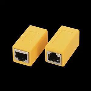 1Pc Color Connector RJ45 Female To Female Network Ethernet LAN Connector Adapter Coupler Extender
