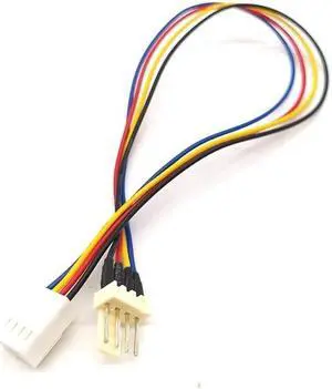 4pin Speed-down Cable 4pin Extension Cable,  4pin Split Into Two Extension Cable Suitable for Cooling Fan(1pcs)