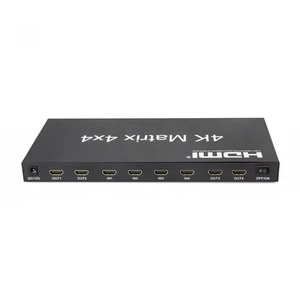 EUR Plug,HDMI 2.0 Matrix 4X4 HDMI Matrix 4X4 HDMI Splitter Switcher 4 in 4 out Matrix with RS232&EDID control HDCP 2.2 4KX2K/60HZ HDR EUR Plug,HDMI 2.0 Matrix 4X4 HDMI Matrix 4X4 HDMI Splitter Switcher 4 in 4 out Matrix with RS232&EDID control HDCP 2.2 4KX2K/60HZ HDR