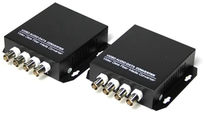 EUR Plug,4 Channel One Pair 20KM Single Mode Single Fiber Desktop Fiber Optic Video Converter Video Transmitter Receiver FC connector EUR Plug,4 Channel One Pair 20KM Single Mode Single Fiber Desktop Fiber Optic Video Converter Video Transmitter Receiver FC connector