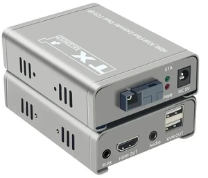 One TX and One RX,20Km HDMI KVM Fiber Extender Transceiver HDMI USB extender over SC Fiber Optical Cable HDMI to Fiber Video Transmitter Converter One TX and One RX,20Km HDMI KVM Fiber Extender Transceiver HDMI USB extender over SC Fiber Optical Cable HDMI to Fiber Video Transmitter Converter