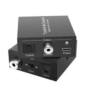 ,Bi-directional Digital Audio Converter Digital Coaxial to Optical Converter Optical-to-Coaxial or Coax-to-Optical Audio Switch ,Bi-directional Digital Audio Converter Digital Coaxial to Optical Converter Optical-to-Coaxial or Coax-to-Optical Audio Switch