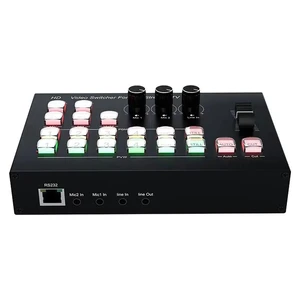 AU Plug,4 Channel Video Mixer Switcher Video Capture Multi Camera for HDMI 1080p60 Live Streaming PGM Seamless Switch Output 6 Pictures AU Plug,4 Channel Video Mixer Switcher Video Capture Multi Camera for HDMI 1080p60 Live Streaming PGM Seamless Switch Output 6 Pictures