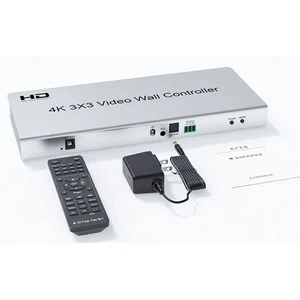 UK Plug,4K 3x3 Video Wall Controller for HDMI 1x3 1x4 2x3 2x4 3x4 4x4 4x2 Video 9 Channel Multi Screen TV Splicer Processor UK Plug,4K 3x3 Video Wall Controller for HDMI 1x3 1x4 2x3 2x4 3x4 4x4 4x2 Video 9 Channel Multi Screen TV Splicer Processor