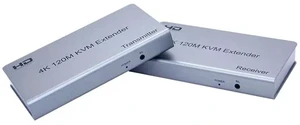 AU Plug,4K 120m KVM Extender for HDMI With Audio Transmitter Receiver Over Cat6 RJ4 KVM Ethernet Extender For USB Mouse Keyboar AU Plug,4K 120m KVM Extender for HDMI With Audio Transmitter Receiver Over Cat6 RJ4 KVM Ethernet Extender For USB Mouse Keyboar