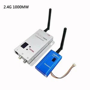,2.4G 1000MW 1W Wireless Video Transmitter and Receiver Kit UAV 12 Channels Video Image Sender ,2.4G 1000MW 1W Wireless Video Transmitter and Receiver Kit UAV 12 Channels Video Image Sender