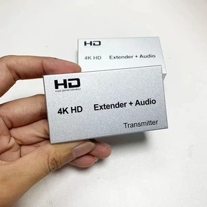 UK Plug,4K 100M HD Extender for HDMI with R/L Audio Out Video Converter Via Cat5E/6 RJ45 Ethernet Cable for DVD Laptop PC To TV UK Plug,4K 100M HD Extender for HDMI with R/L Audio Out Video Converter Via Cat5E/6 RJ45 Ethernet Cable for DVD Laptop PC To TV
