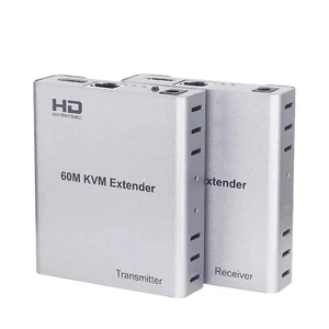 UK plug,60M KVM Extender for HDMI Over Ethernet Cat5e/6 Cable 1080P USB Extender with IR Audio Support Mouse Keyboard for PC DVR UK plug,60M KVM Extender for HDMI Over Ethernet Cat5e/6 Cable 1080P USB Extender with IR Audio Support Mouse Keyboard for PC DVR