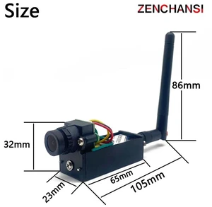 VTX Camera,5.8G 48CH 100/200/400/1000mW Adjustable VTX Transmitter and CMOS 1000TVL FPV Camera with largest Heat Sink for RC Plane RC Boat VTX Camera,5.8G 48CH 100/200/400/1000mW Adjustable VTX Transmitter and CMOS 1000TVL FPV Camera with largest Heat Sink for RC Plane RC Boat