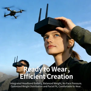 FPV Goggles,SLONWAKE FPV Goggles 3 Inch 5.8G 56CH Analog Version HD Glasses Video Headset Dual Antenna with DVR Module Ultra-Low Latency FPV Goggles,SLONWAKE FPV Goggles 3 Inch 5.8G 56CH Analog Version HD Glasses Video Headset Dual Antenna with DVR Module Ultra-Low Latency