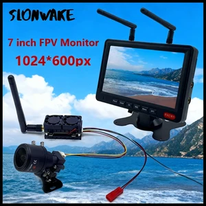 fpv suit,Over 50Km Range 5.8G 56CH 7 inch IPS monitor and 5.5W Wireless FPV Transmitter launcher with 2.8-12mm focus camera for RC Parts fpv suit,Over 50Km Range 5.8G 56CH 7 inch IPS monitor and 5.5W Wireless FPV Transmitter launcher with 2.8-12mm focus camera for RC Parts