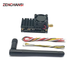1.6W VTX,Long distance 5.8Ghz 1.2W 1.6W 2W FPV Wireless Transmitter 48CH With heat sink and fan Video AV Audio Sender for RC Plane 1.6W VTX,Long distance 5.8Ghz 1.2W 1.6W 2W FPV Wireless Transmitter 48CH With heat sink and fan Video AV Audio Sender for RC Plane