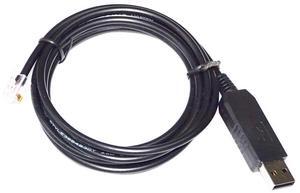 INDUSTRIAL FTDI FT232RL CHIP USB TO RS232 RJ11 RJ9 4P4C SERIAL CABLE FOR PC TO NEXSTAR HAND CONTROL OF AVX CELESTRON MOUNT KABLE 
(1.8M Length)