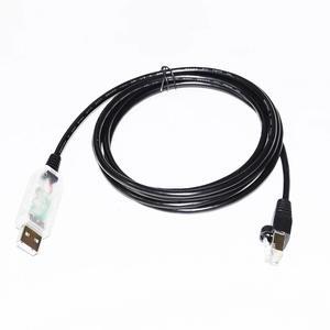 FTDI FT232RL USB TO RJ45 PLUG RS485 CONVERTER SERIAL COMMUNICATION CABLE FOR ESTUN PRONET/ED3M/ED3L/ED3S/ETS SERVO DRIVE TO PC 
3M Length(3M Length)