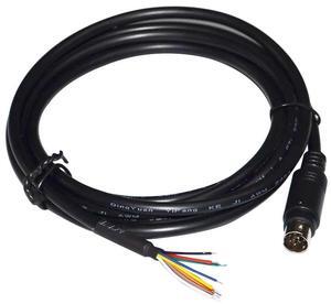 BREAKOUT CABLE YAESU CT-62 CAT CABLE MD8 8 PIN MINI DIN MALE SERIAL ADAPTER FOR YAESU BAND DATA CAT LINEAR TUNER FT-897 FT-817 3M Length