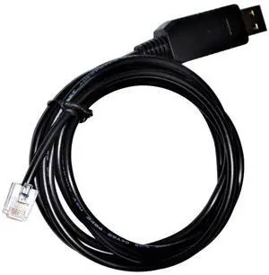 FTDI FT232RL USB TO RJ11 6P4C ADAPTER RS232 SERIAL CABLE FOR STEPNET STEPPER MOTOR DRIVER TO PC COMPATIBLE COPLEY SER-USB-RJ11 (DB9 FEM LengthALE TO RJ11)
3M Length