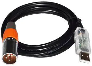 FTDI FT232RL USB TO XLR 3PIN MALE ADAPTER CONVERTER RS485 SERIAL CABLE FOR MARANI AUDIO PROCESSING DEVICE DPA-A DPA240P DPA260P (Color B)
1M Length